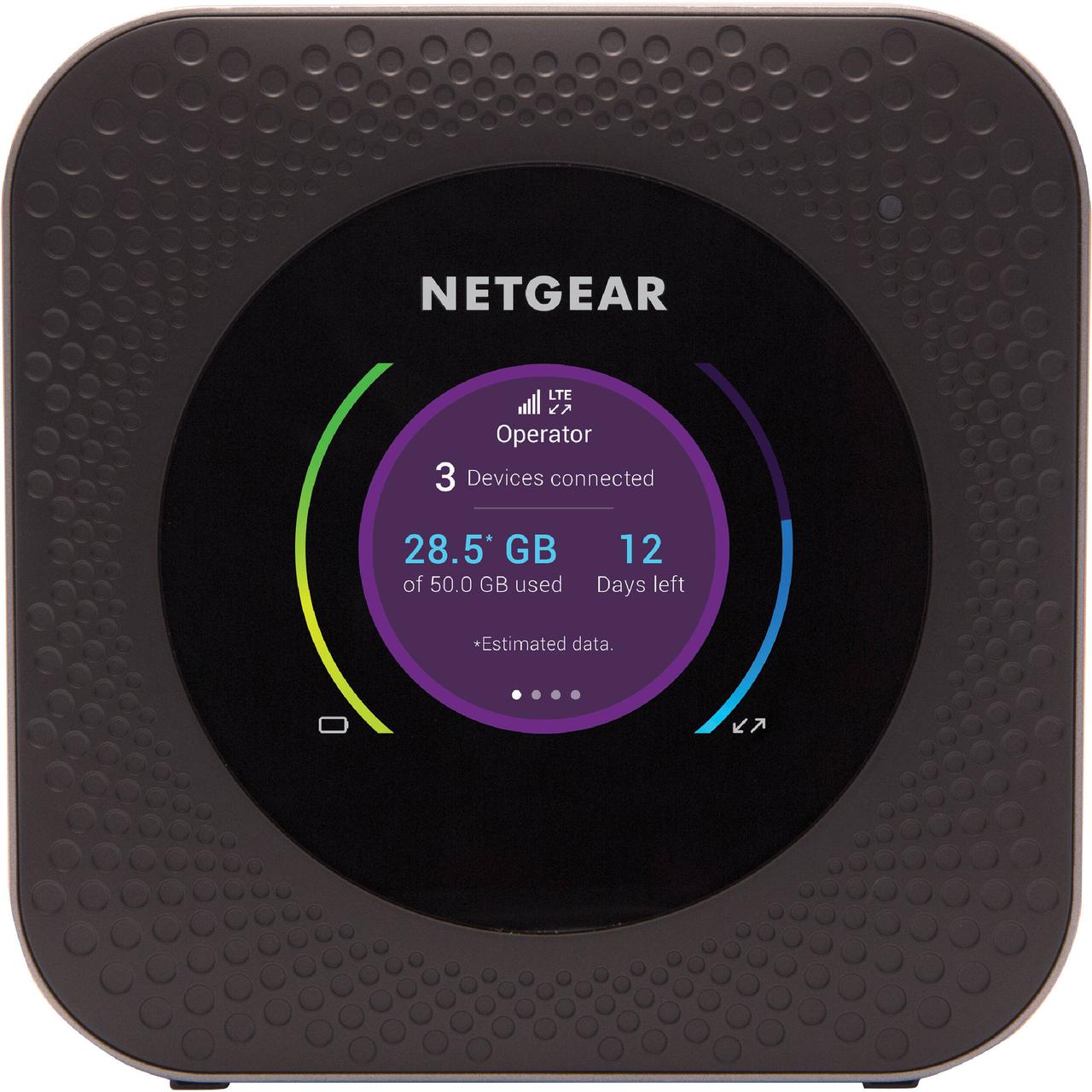 Мобільний Маршрутизатор NETGEAR MR1100 Nighthawk M1 4G/LTE 1xGE LAN/WAN 1xUSB 1xUSB TypeC 1Гбіт/с 2xTS-9