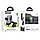 Автотримач HOCO HW9 Climber smart wireless charging car holder / black and gray, фото 7