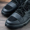 Чоловічі шкіряні кросівки (натуральна шкіра) чорні демісезонні для чоловіків на весну осінь, розміри 40-45, фото 8
