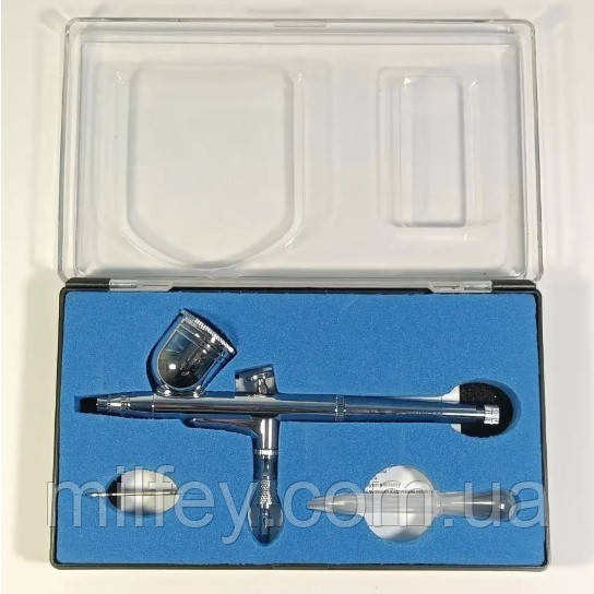 Аерограф Fengda з різьбовим соплом 0.3 мм, BD-130Е, фото 1