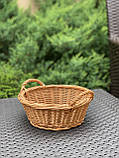Корзина хлібниця d 22 см з лози. Арт:0074, фото 2