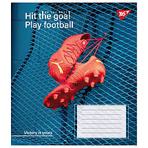 Зошит 24 арк. клітинка "YES" / Hit the goal, фото 5