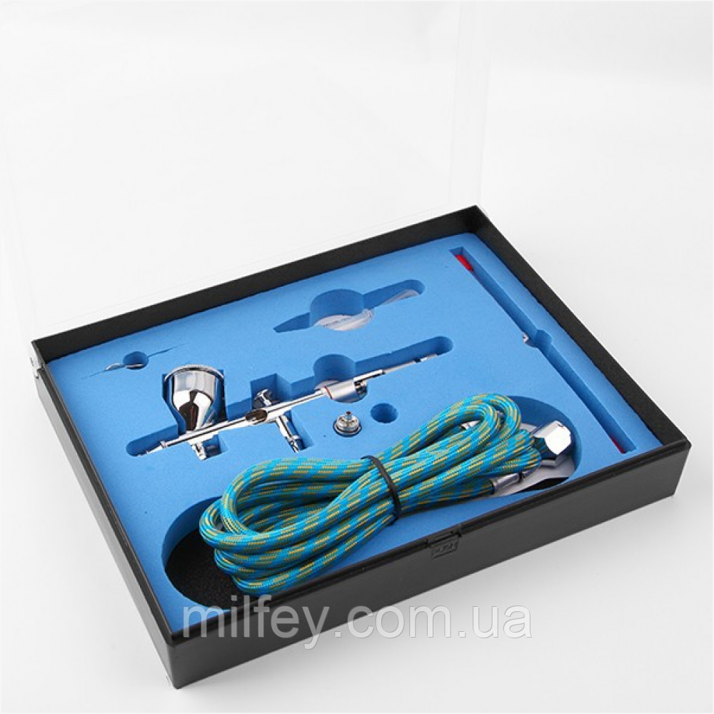 Аерограф Fengda зі змінним соплом 0.25 мм /0.3 мм, BD-180K, фото 1