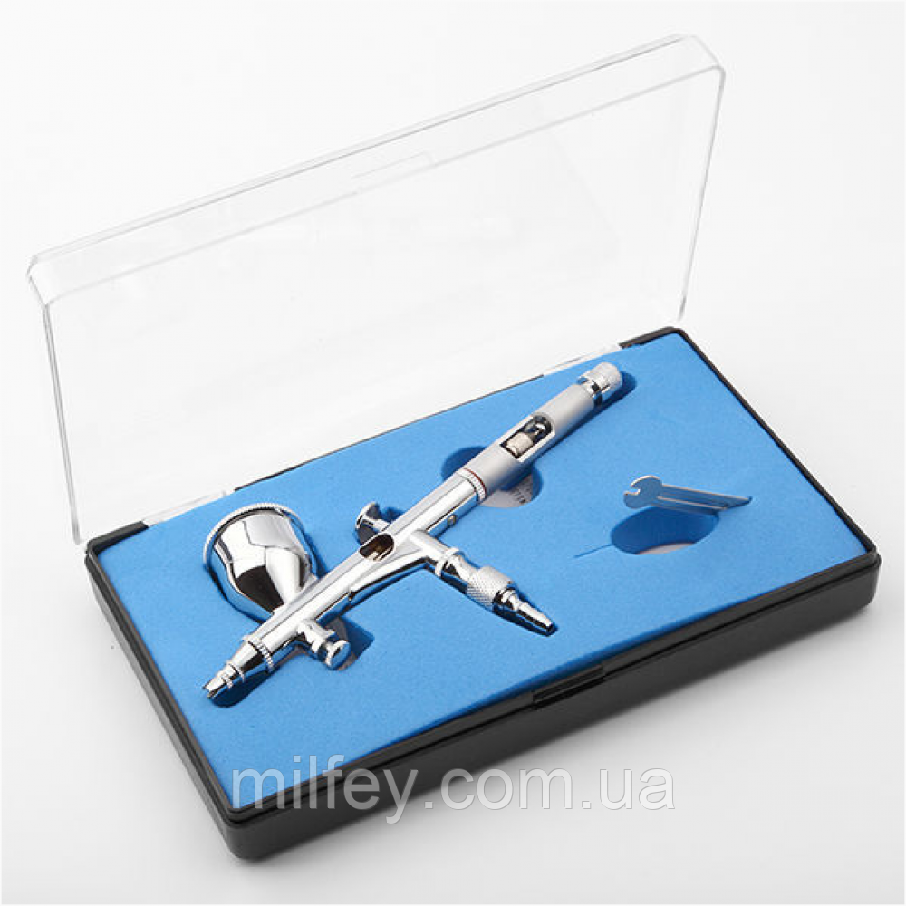 Аерограф Fengda з різьбовим соплом 0.2 мм, BD-180, фото 1