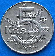 Монета Чехословаччини 50 крон 1991 р. Карлові Вари