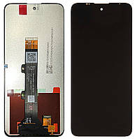 Дисплейний модуль (екран) для Motorola E40 (XT2159-3) Чорний (PRC)