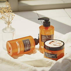 Гель для душy "Іланг-Іланг" Honey & Macadamia Body Wash Ylang Ylang 500ml Kundal