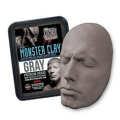 Професійна модельна глина MONSTER CLAY® Gray MEDIUM, 2.05 кг