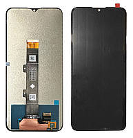 Дисплейний модуль (екран) для Motorola E20 (XT2155-3) Чорний orig (OEM)