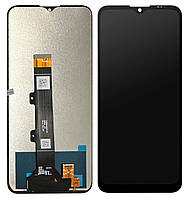 Дисплейний модуль (екран) для Motorola G30 (XT2129, XT2129-2), Moto G10 (XT2127) Чорний Original (PRC)