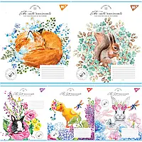Зошит шкільний (А5, 12 аркушів, у клітку) Yes Sunny spring 766924
