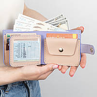 Подарунок для коханої дівчини на день народження шкіряний жіночий гаманець портмоне з гравіюванням