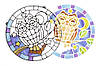 Набір для творчості Вітражне скло "Сова" (Owl) ТМ Melіssa & Doug MD9296, фото 4