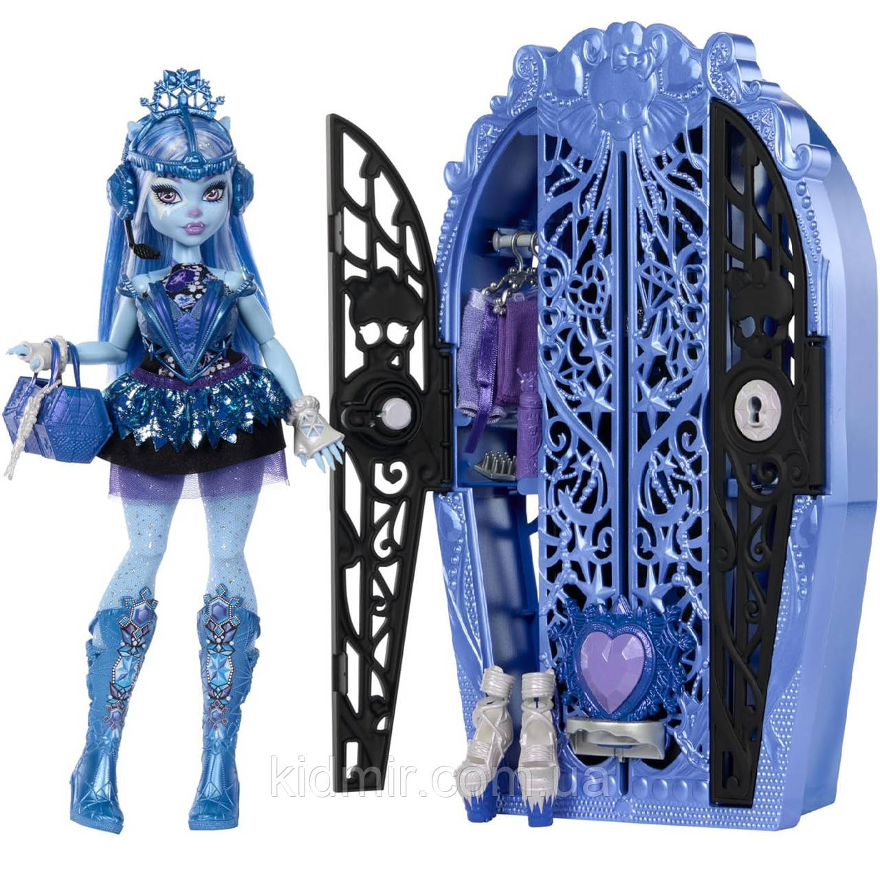 Лялька Монстр Хай Еббі Бомінейбл Шафа з секретами Monster High Abbey Bominable HXH87