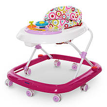 Дитячі ходунки ME 1049 HAPPY  EL CAMINO 64х60х54 см,колеса 5,5 см, музика Pink