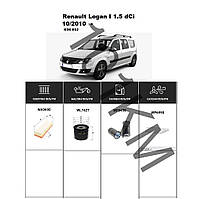 Комплект фільтрів Renault Logan 1.5 dCi (2010-) WIX