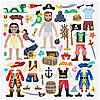 Об'ємні багаторазові наклейки "Пірати" (Puffy Sticker Play Set ― Pirate) ТМ Melіssa & Doug MD9102, фото 5