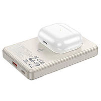 Повербанк Hoco Q18 Tourer 22.5W 10000 mAh Milky white, фото 4