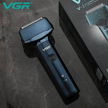 Електробритва VGR V-370 шейвер для вологого та сухого гоління, IPX5, фото 6