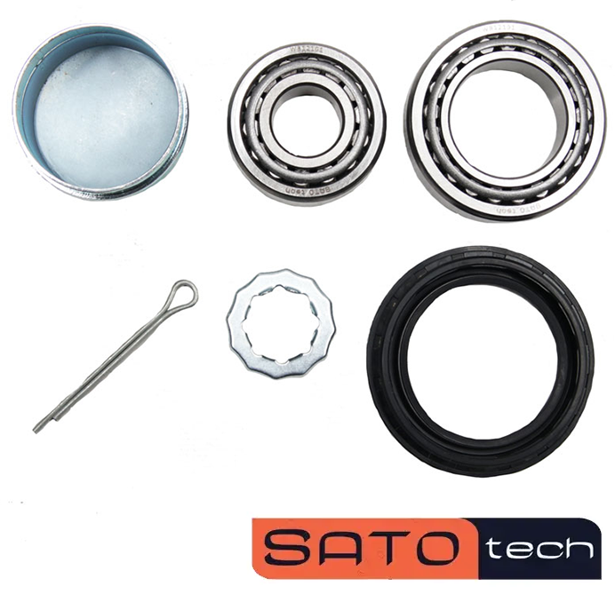 Підшипник задньої маточини Гольф 3, Пассат Б3 / Б4, Феліція, Ауді 80, Поло, Венто (6U0598625) SATO tech WB12101, фото 1