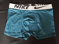 Однотонні зелені чоловічі труси Nike