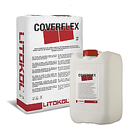 Двухкомпонентная эластичная гидроизоляция Litokol COVERFLEX A+B 20+10 кг (CVF0020+CVF0010)