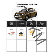 Комплект фільтрів Renault Logan II 0.9 TCe (2013-) WIX