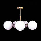 Люстра стельова в стилі лофт на 7 ламп Е14 колір каркасу бронза SM-3048/7, фото 5