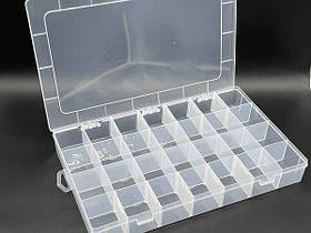 Органайзер для зберігання дрібних деталей 28 клітинок