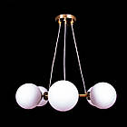 Підвісна люстра у стилі лофт на 6 ламп E14 колір каркасу бронза SM-3049/6P CP, фото 3