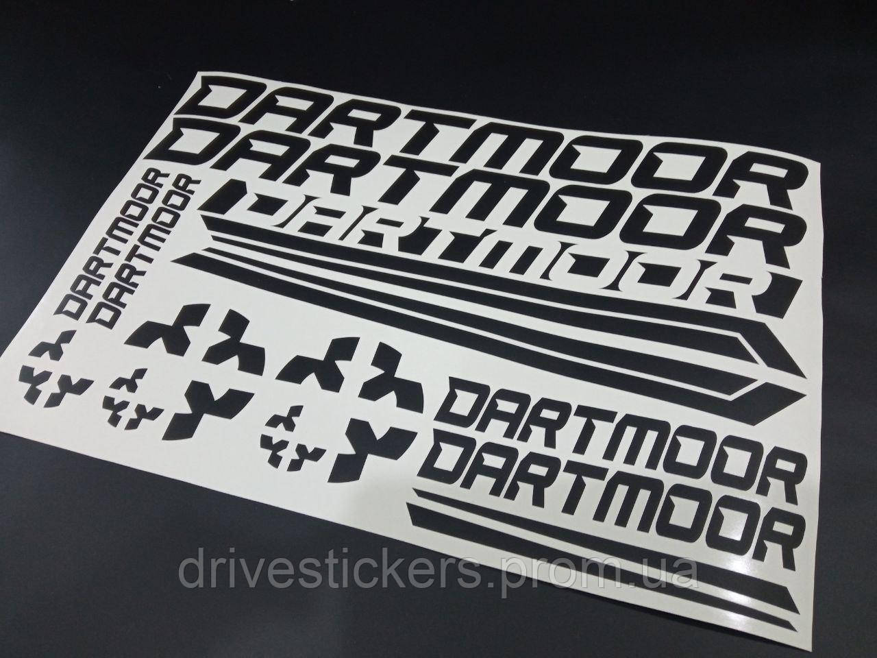 Наклейки на раму велосипеда дартмур dartmoor, цена: 260 ₴, купить