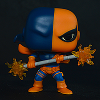 Фігурка Funko POP! DEATHSTROKE WITH BO STAFF / ФАНКО ПОП ДЕТСТРОМУК, Розмір (EU) — 10-10.5cm