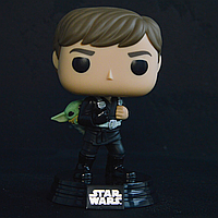 Фігурка Funko POP! LUKE SKYWALKER & GROGU / ЛЮК СКАЙУОКЕР І ГРОГУ, Розмір (EU) — 10-10.5cm