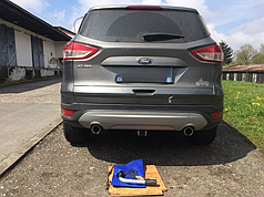 Фаркоп Ford Escape USA 2013-2019 (Форд Ескейп 3) Швидкознімний автомат на ручці