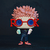 Фігурка Funko POP! JUJUTSU KAISEN Yuji Itadori with Glasses / ФАНКО ПОП МАГІЧНА БІТВА — ЮДЗІ ІТАДОРІ,
