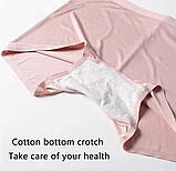 Безшовні труси-шортики жіночі чорні, трусики шорти безшовні під плаття M, фото 3