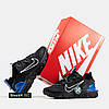 Чоловічі Кросівки Nike React Vision Black Blue / Найк Реакт Віжен Чорні з Синім, фото 7