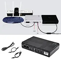 ДБЖ для роутера, оптики DC 12V/9V/5V 10400 mAh Mini UPS для маршрутизатора