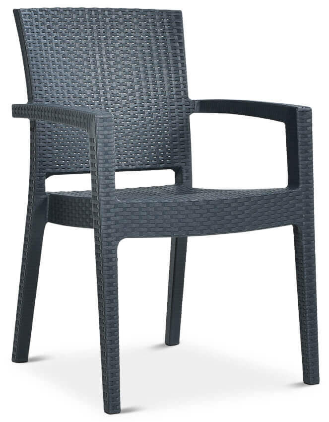Пластиковий стілець Novussi Paris антрацит