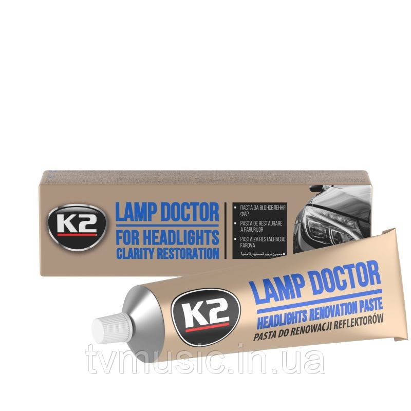 Поліроль для фар K2 Lamp Doctor 60г (L3050)