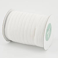 Стрічка оксамитова 0,6 см, біла