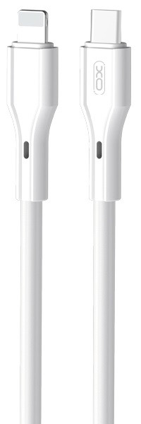 Кабель XO NBQ231A Rock Series Type-C to Lightning - 27W - 1m White