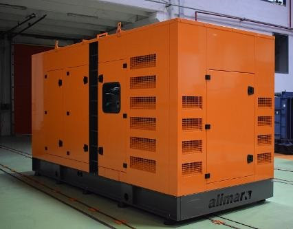 Генератор дизельний промисловий 820 кВт ALIMAR двигун DOOSAN Корея трифазний. Дизельна електростанція.