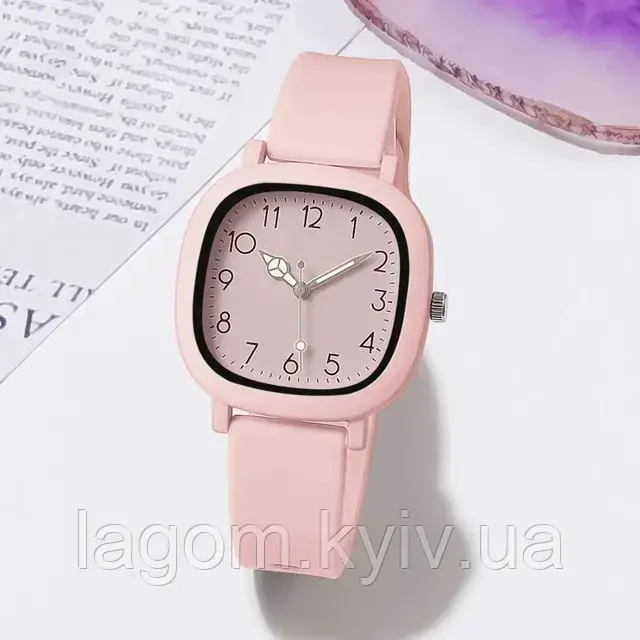 Жіночий наручний годинник Remezzo Quartz кварцовий рожевий годинник