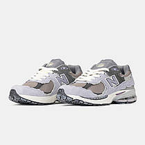 Кросівки New Balance 2002R Protection Pack Grey Beige / Нью Беланс 2002Р Протекшн Пак Сірі з Бежевим, фото 5