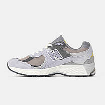 Кросівки New Balance 2002R Protection Pack Grey Beige / Нью Беланс 2002Р Протекшн Пак Сірі з Бежевим, фото 4