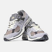 Кросівки New Balance 2002R Protection Pack Grey Beige / Нью Беланс 2002Р Протекшн Пак Сірі з Бежевим, фото 6