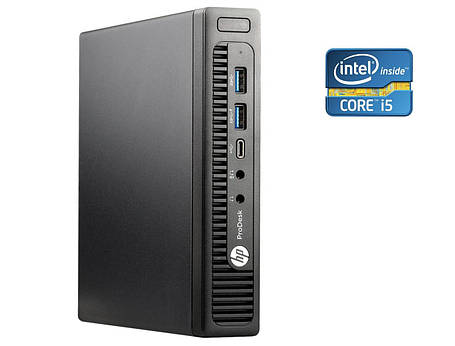 Неттоп HP ProDesk 600 G2 Mini PC USFF/ Core i5-6500T/ 8 GB RAM/ 120 GB SSD/ HD 530, фото 1