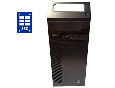 Комп'ютер Б-клас Exegate QA-406 MT/ Core i3-6100/ 8 GB RAM/ 256 GB SSD + 500 GB HDD/ HD 530/ 460W, фото 1