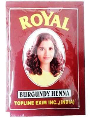 Якісна індійська хна бургунд Royal (пакетик)